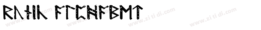 runic alphabet字体转换